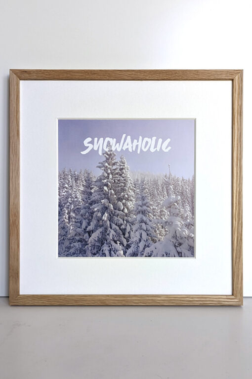 Kaltenbach Snowaholic Schneeverliebt Poster