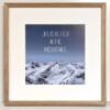 Stubai Life is better in the Mountains Schneeverliebt Poster