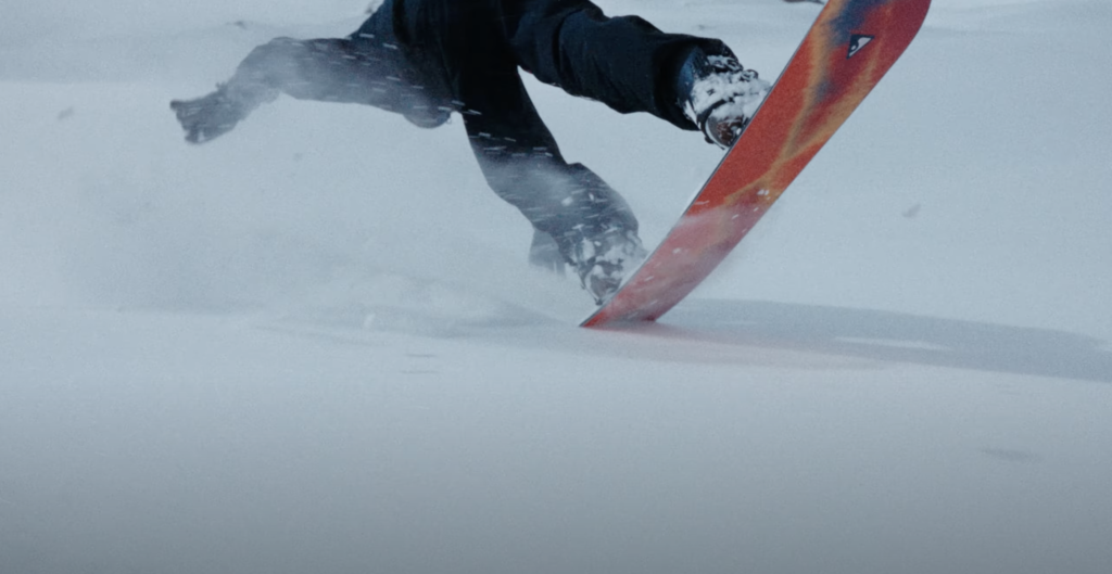 Backcountry-Snowboarding in Livigno aus Scatter